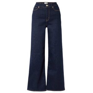 Frame Denim Dark Blue Ankle & Cropped Jeans